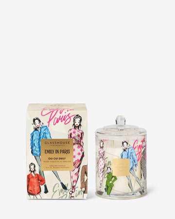 Glasshouse Fragrances - Limited Edition – Emily in Paris - 380g Soy Candle