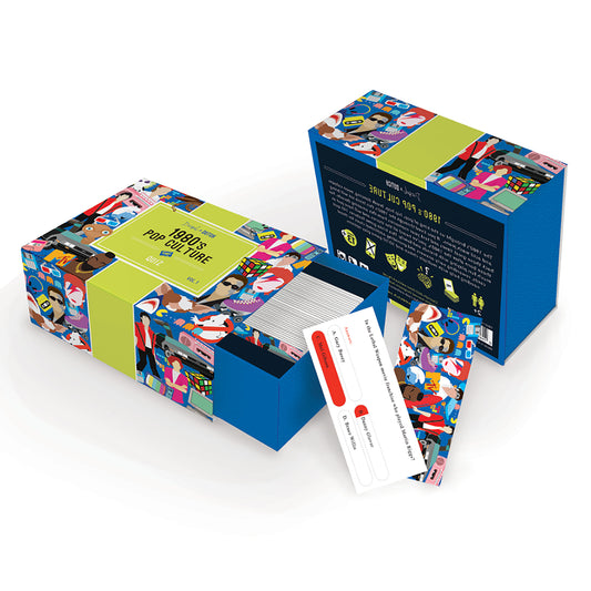 Trivia Game Box - 1980's Pop Culture