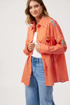 Mykonos Embroided Stripe Shirt